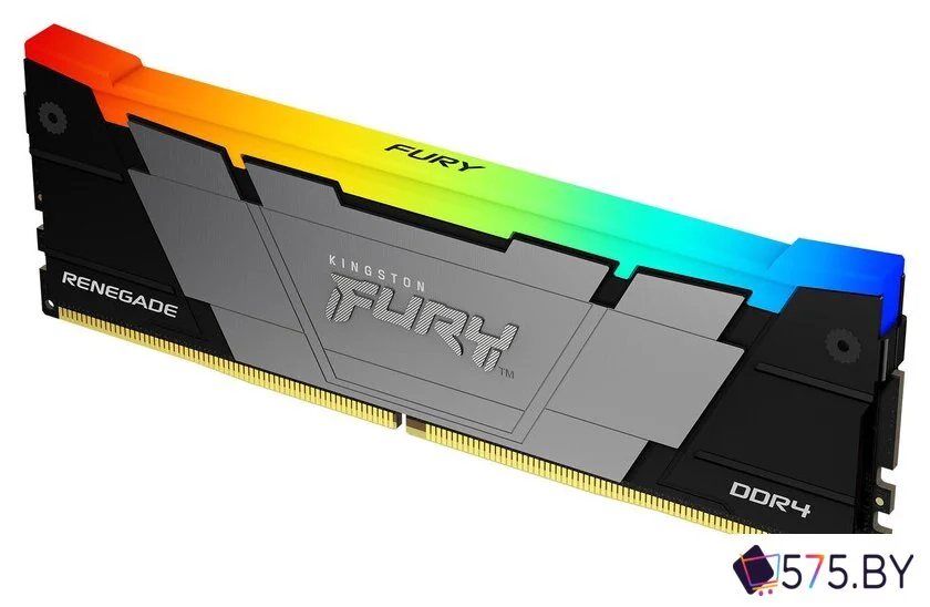 Оперативная память Kingston FURY Renegade RGB 8ГБ DDR4 3200МГц KF432C16RB2A/8 в магазине 575.by