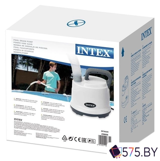 Аксессуары для бассейнов Intex Дренажный насос 3595 л/ч 28606 в магазине 575.by