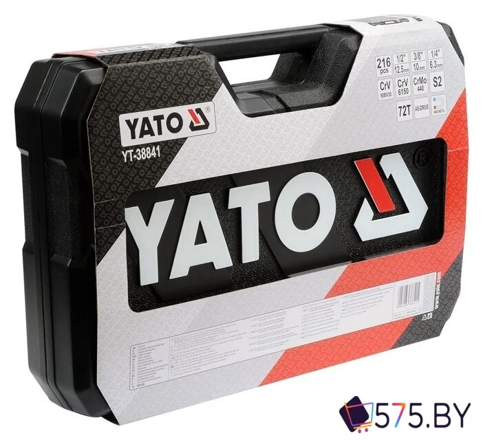 Универсальный набор инструментов Yato YT-38841 (216 предметов) в магазине 575.by