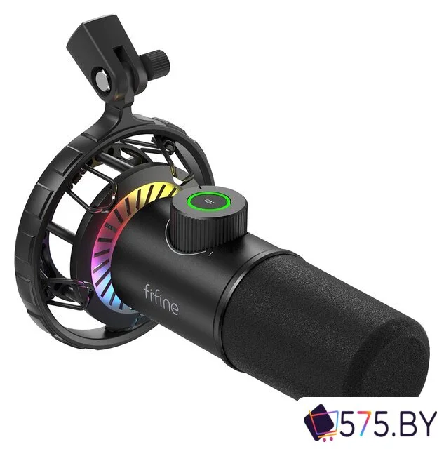Проводной микрофон FIFINE K688 (черный) в магазине 575.by