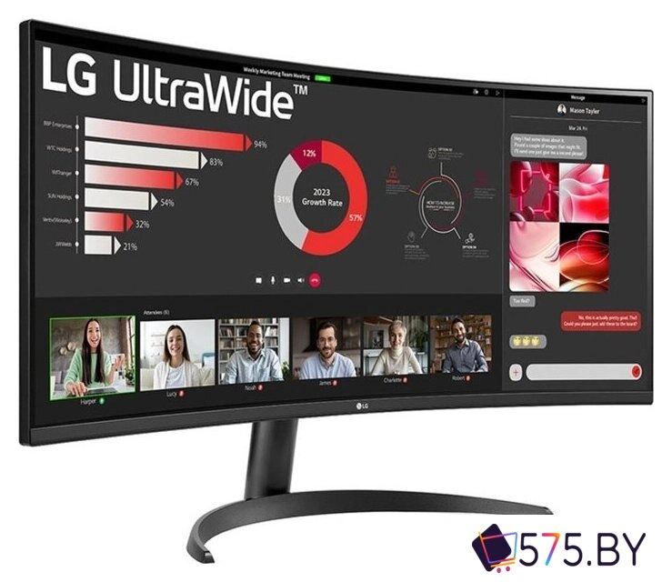 Монитор LG UltraWide 34WR50QK-B в магазине 575.by