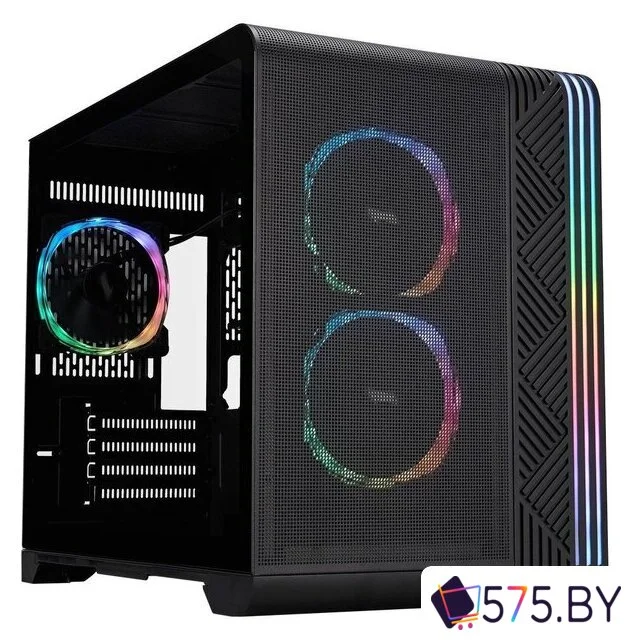 Корпус 1stPlayer VT6 (с тремя вентиляторами FS7, черный) в магазине 575.by