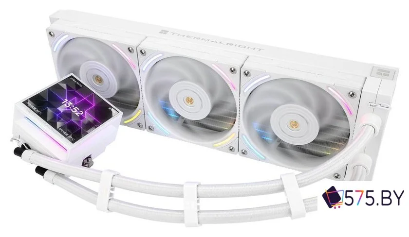 Система жидкостного охлаждения для процессора Thermalright Hyper Vision 360 ARGB (белый) в магазине 575.by