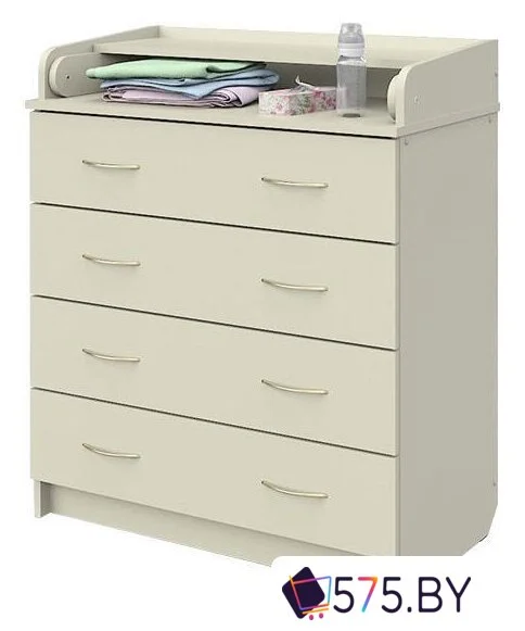 Детский комод Атон Мебель Сириус 804 (слоновая кость) в магазине 575.by