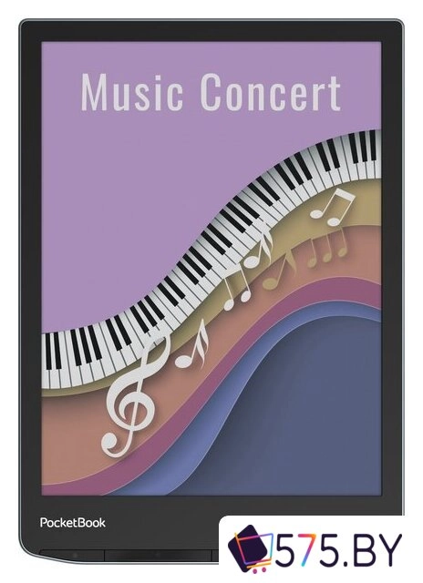 Электронная книга PocketBook 743K3 InkPad Color 3 (черный/серебристый) в магазине 575.by