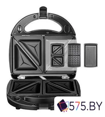 Многофункциональная сэндвичница Redmond (Редмонд) Мультипекарь RMB-634/3 в магазине 575.by