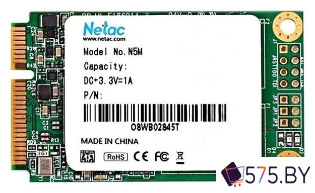 SSD Netac N5M 2TB NT01N5M-002T-M3X в магазине 575.by