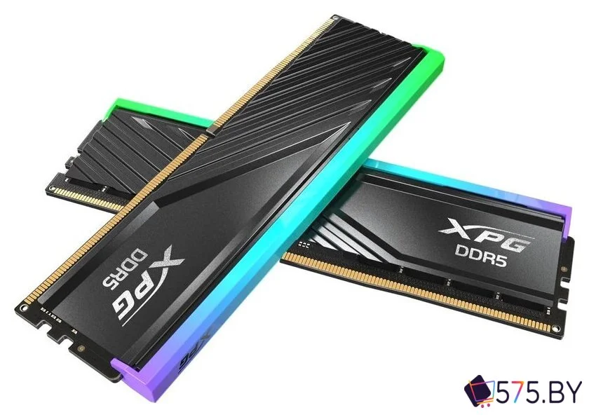 Оперативная память ADATA XPG Lancer RGB 2x48ГБ DDR5 6400 МГц AX5U6400C3248G-DCLARBK в магазине 575.by