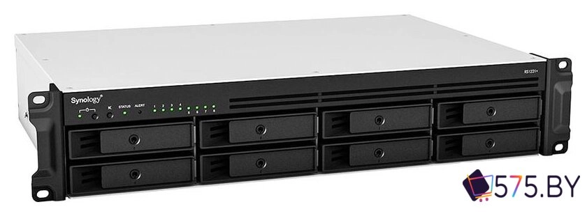 Сетевой накопитель Synology RackStation RS1221+ в магазине 575.by