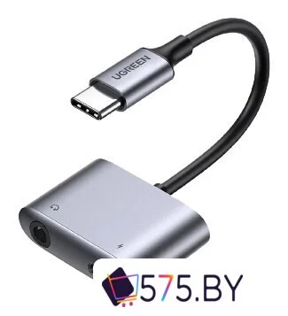 Адаптер Ugreen CM231 60164 USB Type-C - USB Type-C, 3.5 мм в магазине 575.by