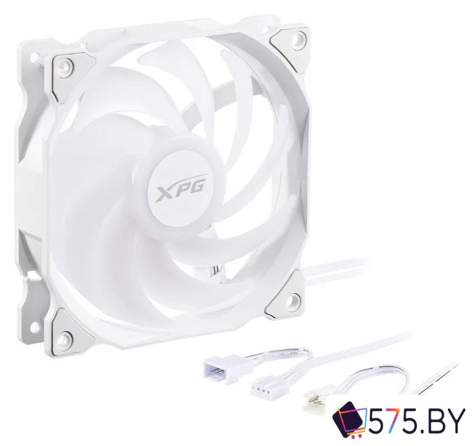 Комплект вентиляторов для корпуса ADATA XPG Vento 120x3 ARGB PWM (белый) в магазине 575.by