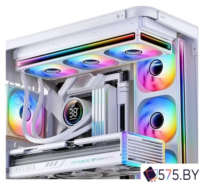 Вентилятор для корпуса Jonsbo ZB-120WR (белый) в магазине 575.by