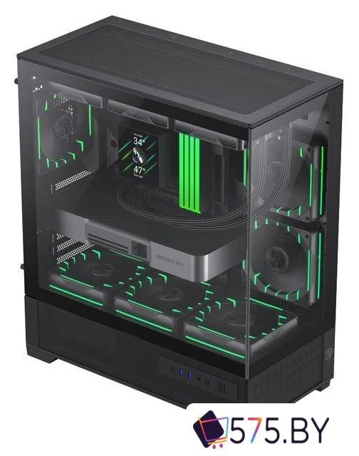 Корпус GameMax Vista 2 AB (черный) в магазине 575.by