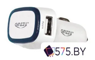 Автомобильное зарядное Ginzzu GA-4415UW в магазине 575.by