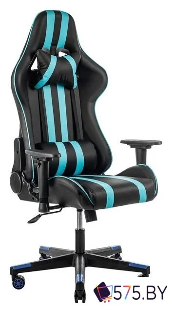 Игровое (геймерское) кресло Mio Tesoro Control 8051 (черный/синий) в магазине 575.by