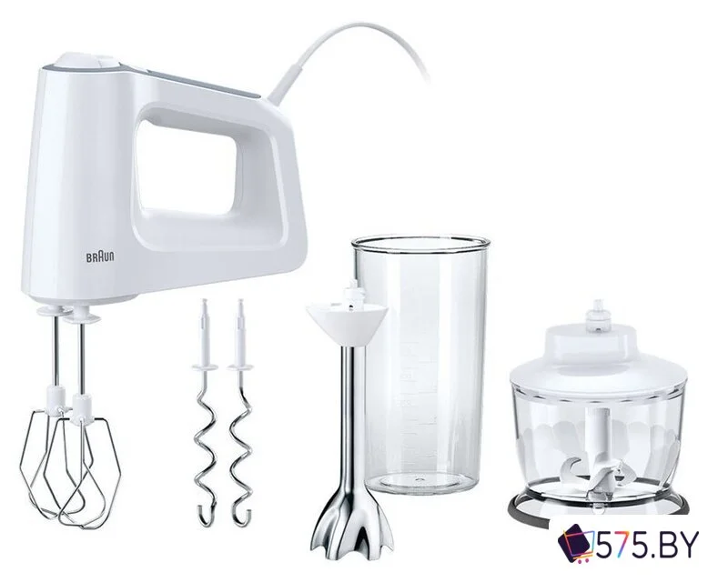 Миксер Braun HM 3107 WH Weiss в магазине 575.by