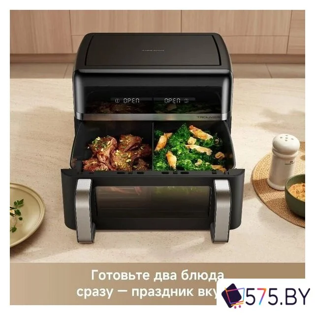 Аэрогриль (аэрофритюрница) Trouver FD20s Pro Black (черный) в магазине 575.by