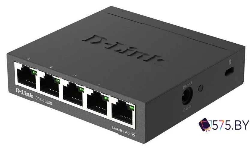 Неуправляемый коммутатор D-Link DGS-1005D/R1A в магазине 575.by