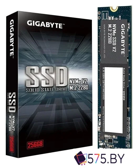 SSD Gigabyte NVMe SSD V2 256GB G3NVMEV2256G в магазине 575.by