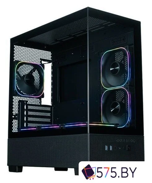 Корпус XASTRA Q500M 6ARGB-FG-C10-UC (черный) в магазине 575.by