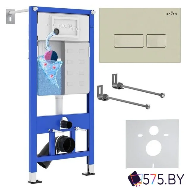 Инсталляция для унитаза Roxen StounFix Dual Fresh 966623 в магазине 575.by