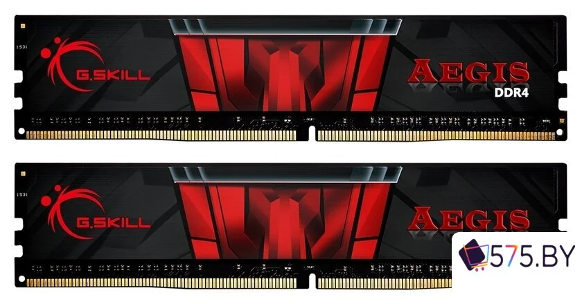 Оперативная память G.Skill Aegis 2x8GB DDR4 PC4-25600 F4-3200C16D-16GIS в магазине 575.by