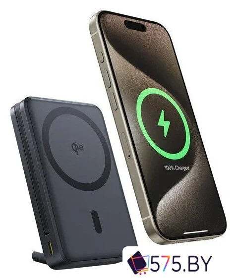 Внешний аккумулятор Baseus Nomos Qi2 Magnetic Power Bank 10000mAh (черный) в магазине 575.by