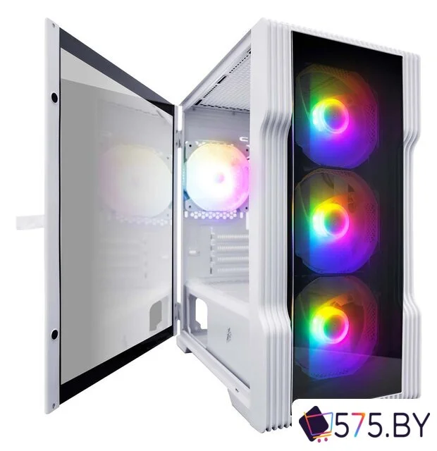 Корпус 1stPlayer Trilobite T3-G (белый) в магазине 575.by