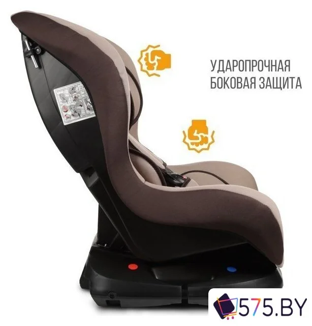 Детское автокресло Zlatek Галеон Lux KRES4007 (светло-коричневый) в магазине 575.by