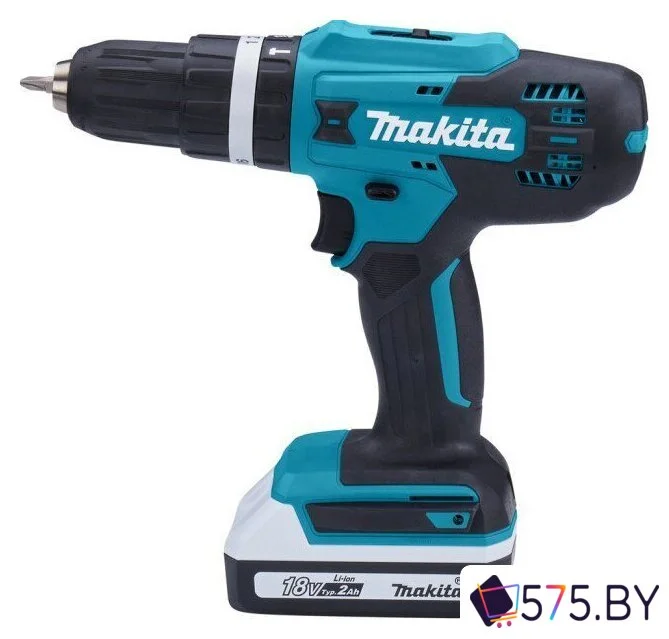 Ударная дрель-шуруповерт Makita HP488D006 (с 2-мя АКБ, кейс) в магазине 575.by