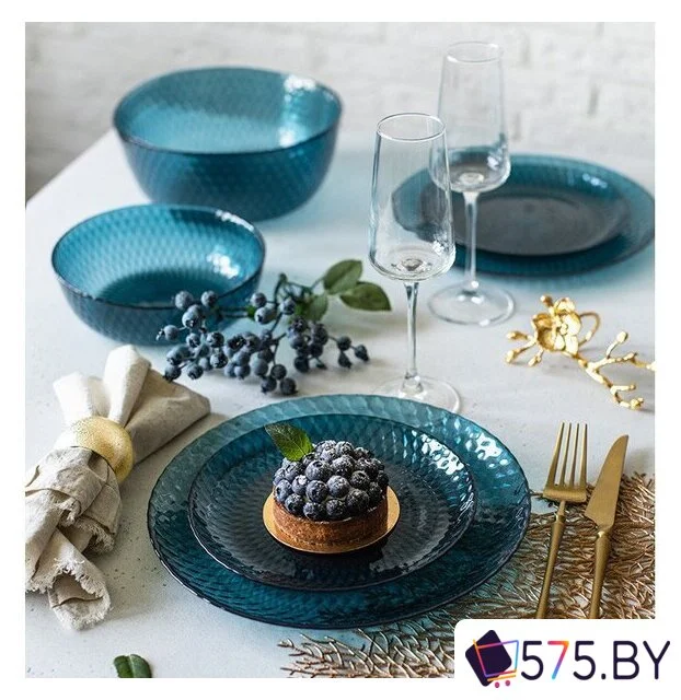 Набор тарелок Luminarc Идиллия Лондон Топаз Q1313/6 (6шт) в магазине 575.by