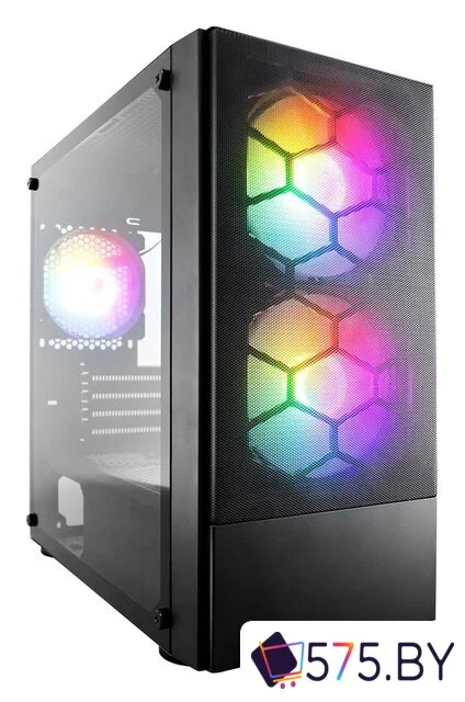 Корпус 1stPlayer Firebase X4-M-BK-2F1P-1F1 в магазине 575.by
