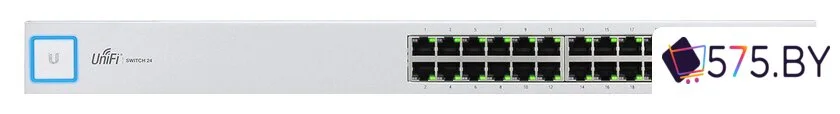 Управляемый коммутатор 2-го уровня Ubiquiti UniFi Switch 24 в магазине 575.by