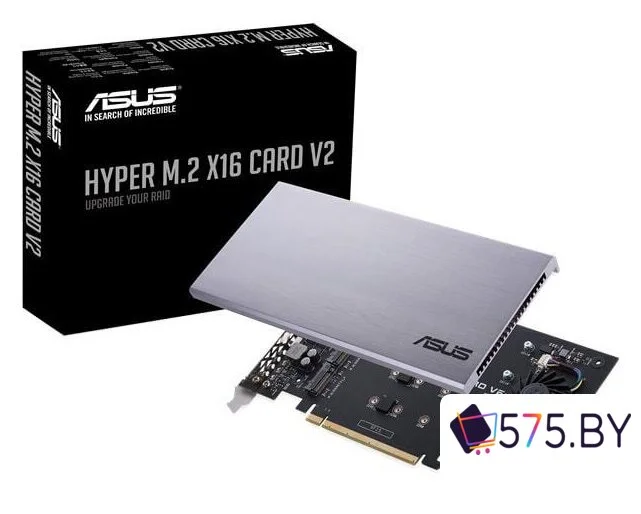 Планка ASUS Hyper M.2 X16 Card V2 в магазине 575.by