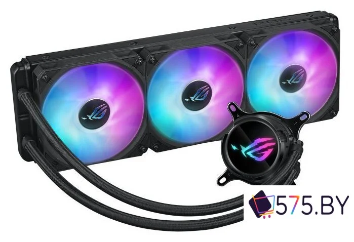 Система жидкостного охлаждения для процессора ASUS ROG Strix LC III 360 ARGB в магазине 575.by