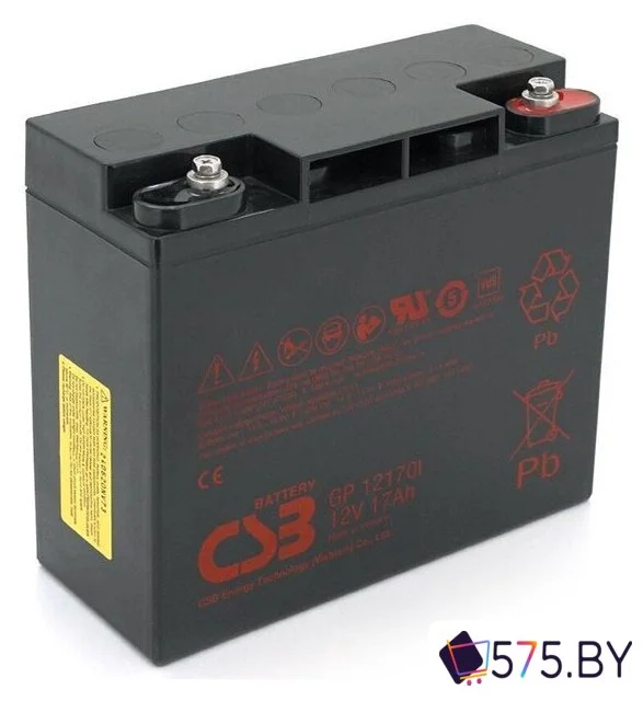 Аккумулятор для ИБП CSB Battery GP12170I (12В/17 А·ч) в магазине 575.by