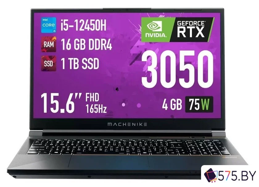 Игровой ноутбук Machenike S15 Quazar S JJ00GB00JRU в магазине 575.by