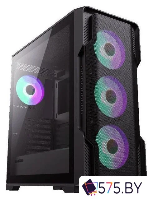 Корпус GameMax Siege (черный) в магазине 575.by