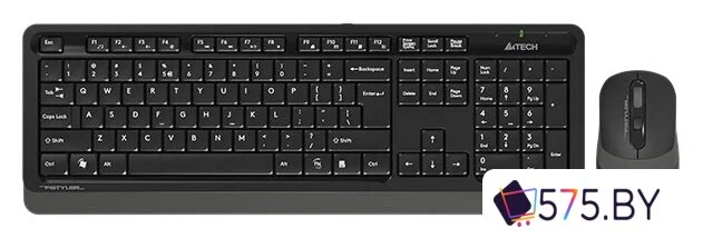 Офисный набор A4Tech Fstyler FG1010 (черный/серый) в магазине 575.by