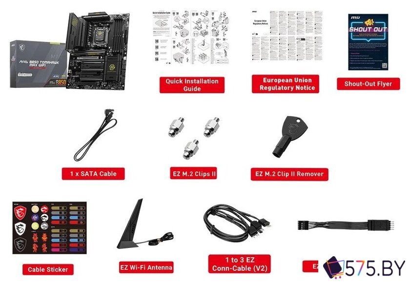 Материнская плата MSI MAG B850 Tomahawk Max WiFi в магазине 575.by