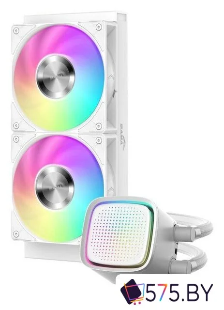 Система жидкостного охлаждения для процессора Sama L50 240 (белый) в магазине 575.by