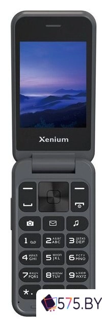 Кнопочный телефон Xenium X680 (темно-серый)