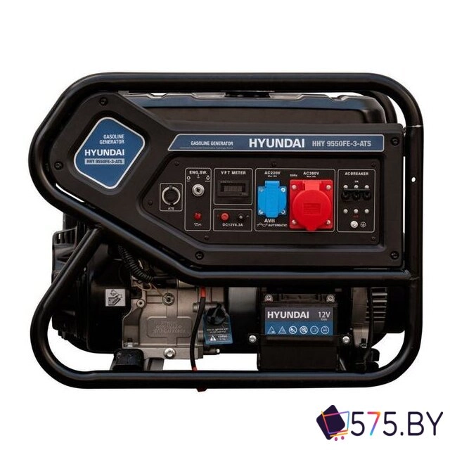 Бензиновый генератор Hyundai HHY9550FE-3-ATS в магазине 575.by