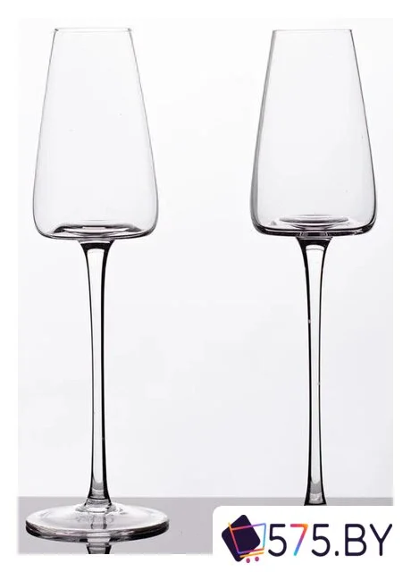 Набор бокалов для шампанского Makkua Crystal Elegance Сhampagne MС270 в магазине 575.by