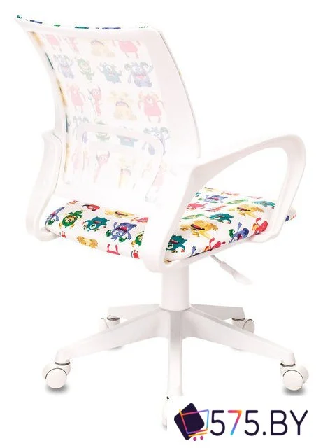 Офисное кресло Бюрократ Burokids 1W 1687096 (белый/пластик белый) в магазине 575.by