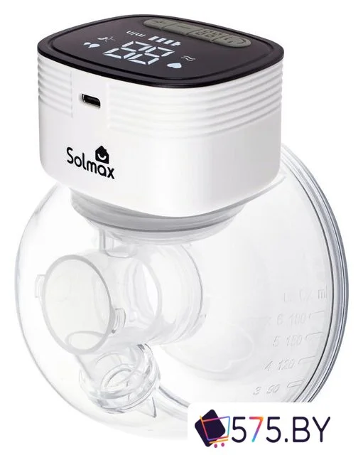 Электрический молокоотсос Solmax&Kids HP99192 (белый) в магазине 575.by