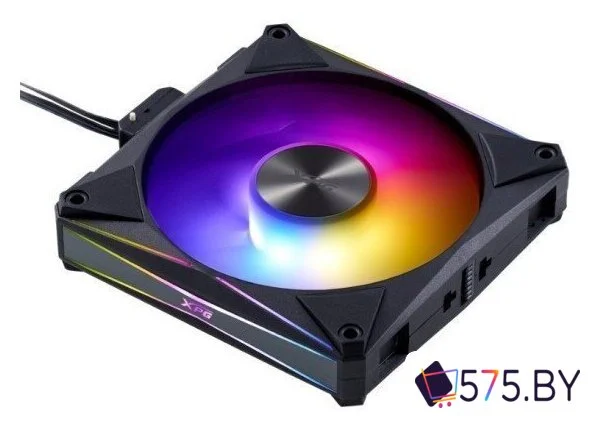 Комплект вентиляторов для корпуса с контроллером ADATA XPG Hurricane MAG 120 ARGB PWM (черный) в магазине 575.by