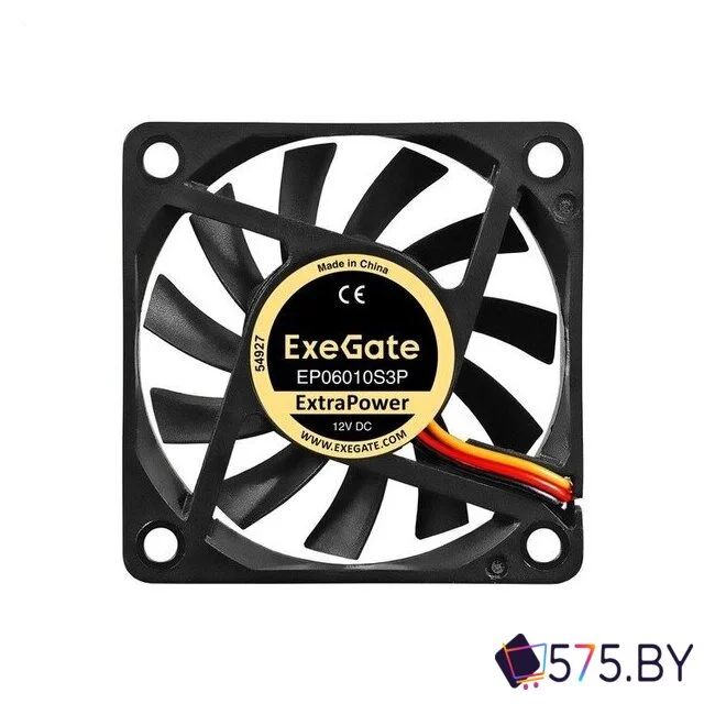 Вентилятор для корпуса ExeGate ExtraPower EP06010S3P EX295223RUS в магазине 575.by