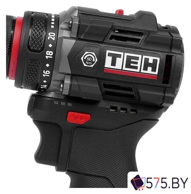 Дрель-шуруповерт TEH TDBL316-2B (с 2-мя АКБ, кейс) в магазине 575.by