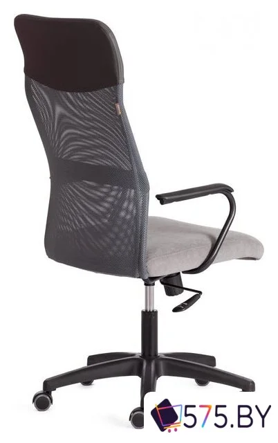 Офисное кресло TetChair Practic флок/кожзам (серый) в магазине 575.by